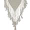 White Cotton Bohemian Dreamcatcher Wall Decor, 21" x 1" x 63"